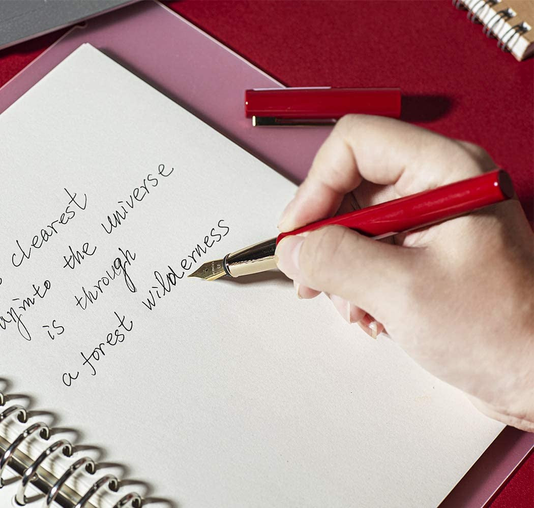 Pióro wieczne KACO Brio Czerwone