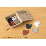 Spinacze do papieru Midori P-Clips | Sowa