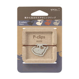 Spinacze do papieru Midori P-Clips | Wieloryb