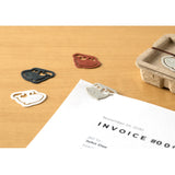 Spinacze do papieru Midori P-Clips | Wieloryb