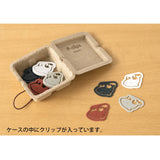 Spinacze do papieru Midori P-Clips | Wieloryb