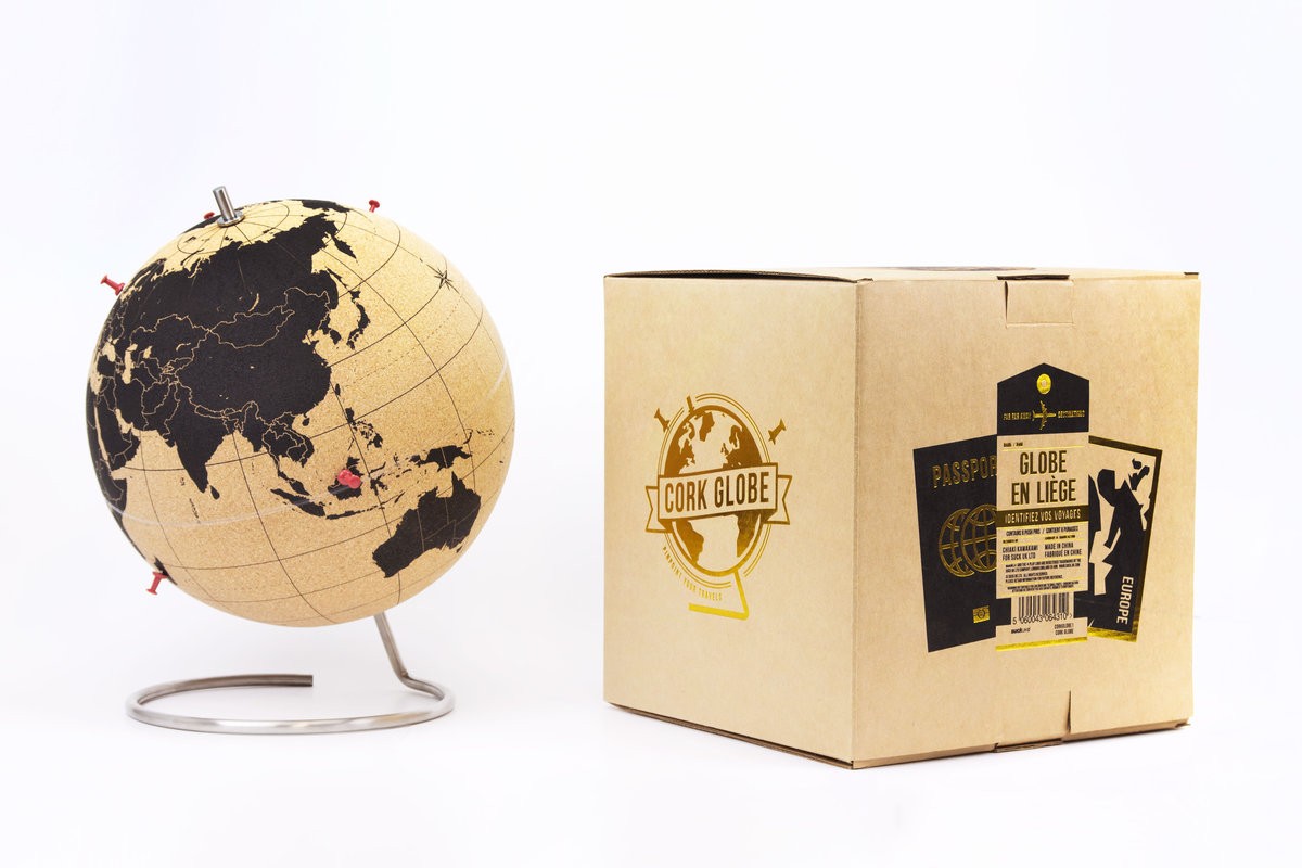 Suck UK Korkowy Globus