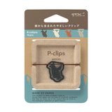 Spinacze do papieru Midori P-Clips | Pingwin
