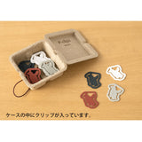 Spinacze do papieru Midori P-Clips | Pingwin