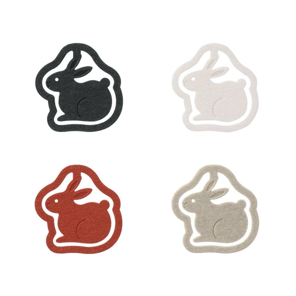 Spinacze do papieru Midori P-Clips | Królik