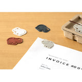 Spinacze do papieru Midori P-Clips | Słoń