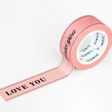 Taśma ICONIC Masking Tape | Love You