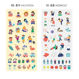 Naklejki ICONIC Haru Today Mini Removable Sticker