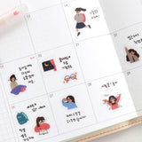 Naklejki ICONIC Haru Today Mini Removable Sticker