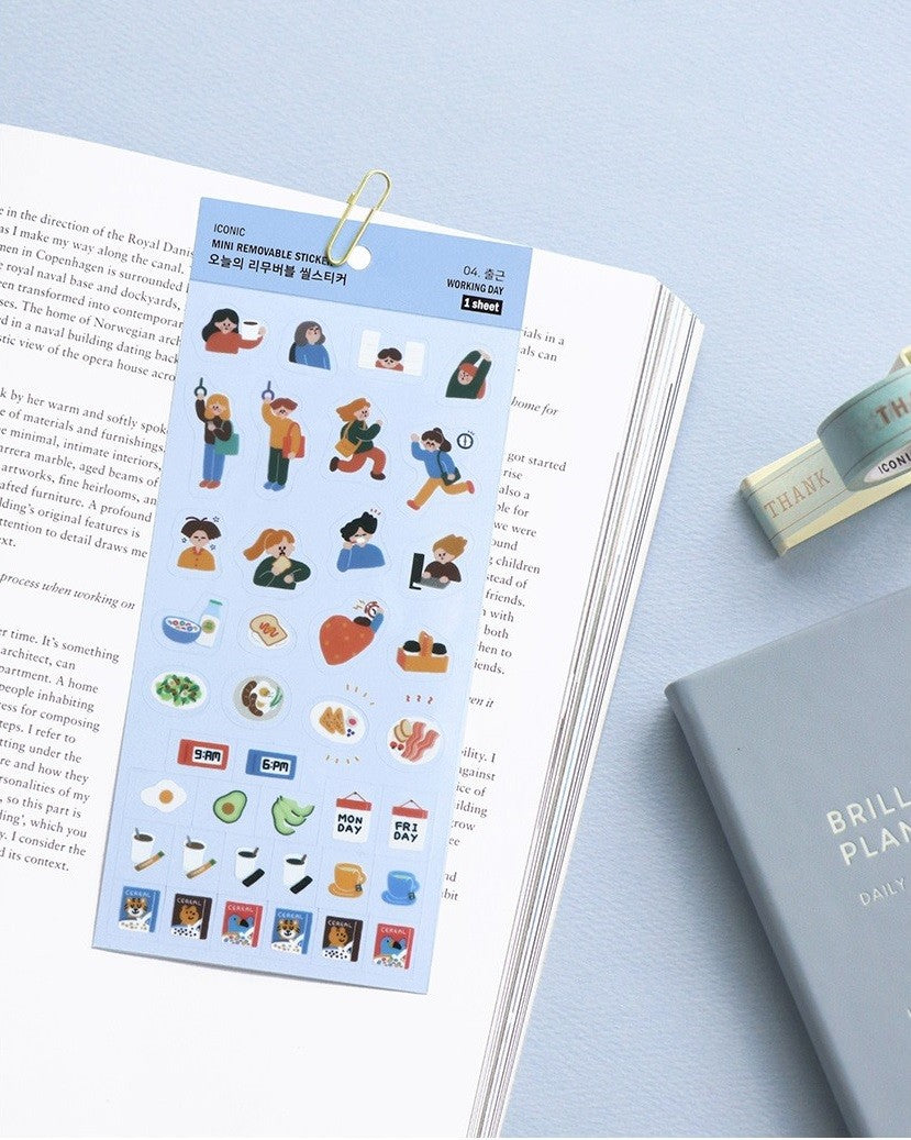 Naklejki ICONIC Haru Today Mini Removable Sticker