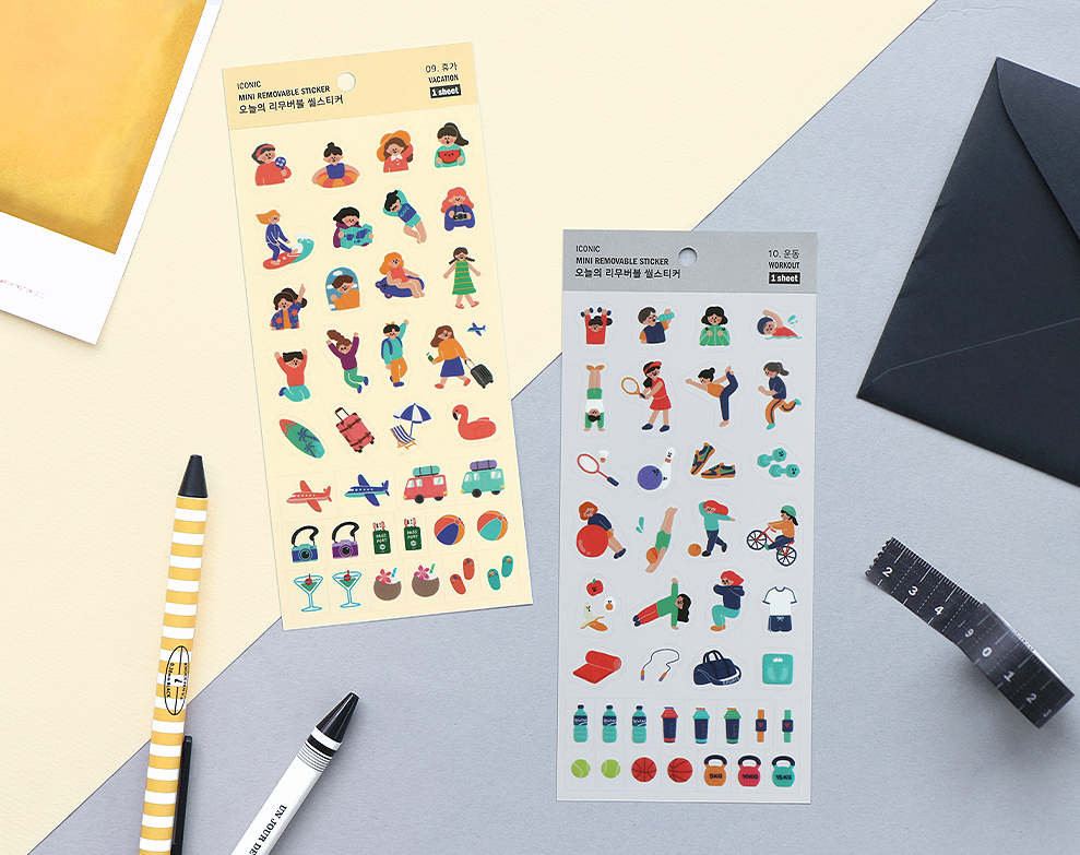 Naklejki ICONIC Haru Today Mini Removable Sticker