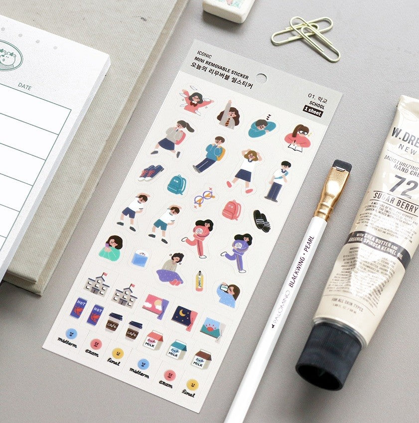 Naklejki ICONIC Haru Today Mini Removable Sticker