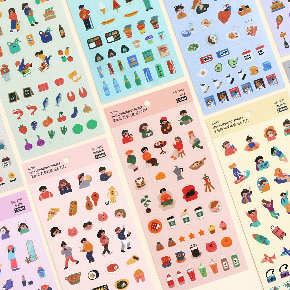 Naklejki ICONIC Haru Today Mini Removable Sticker