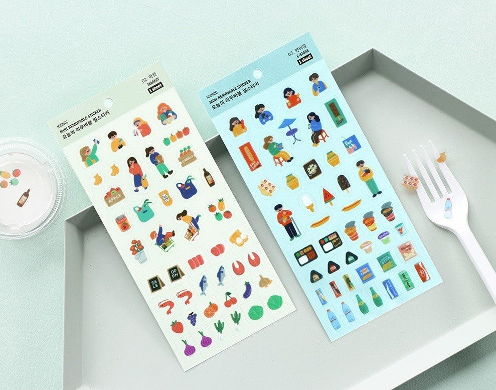 Naklejki ICONIC Haru Today Mini Removable Sticker