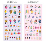 Naklejki ICONIC Haru Today Mini Removable Sticker