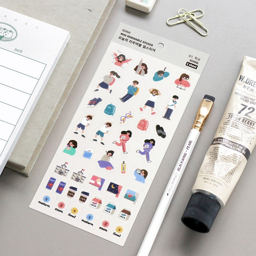 Naklejki ICONIC Haru Today Mini Removable Sticker