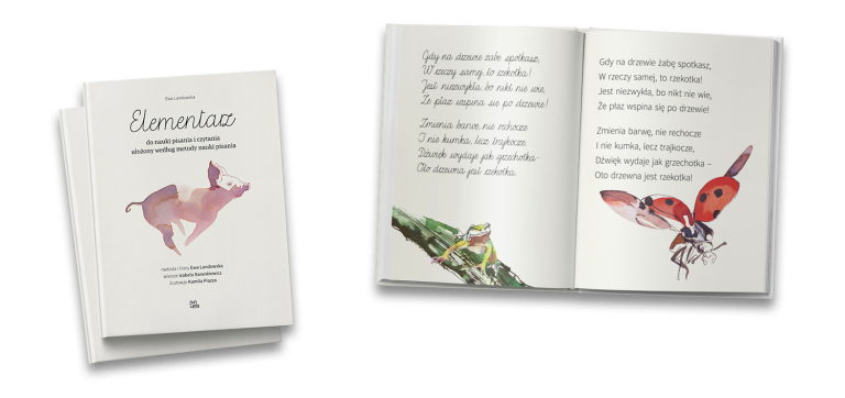 Elementarz do nauki pisania i czytania ułożony według metody nauki pisania