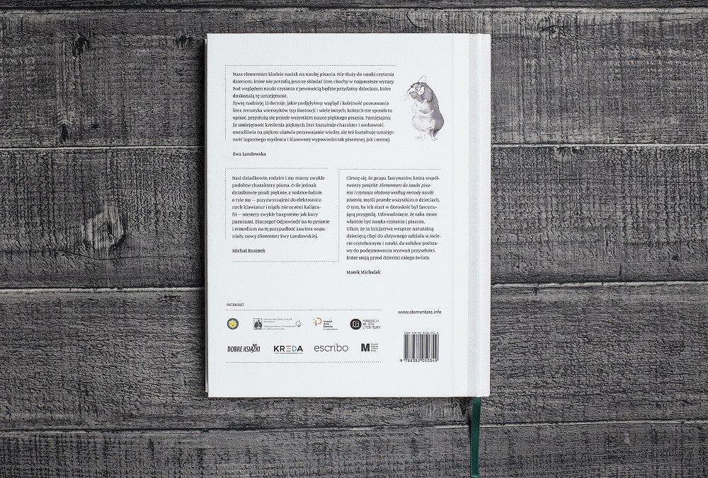 Elementarz do nauki pisania i czytania ułożony według metody nauki pisania