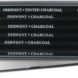 Węgiel Rysunkowy w Kredce Derwent Characoal Pencils 6 sztuk