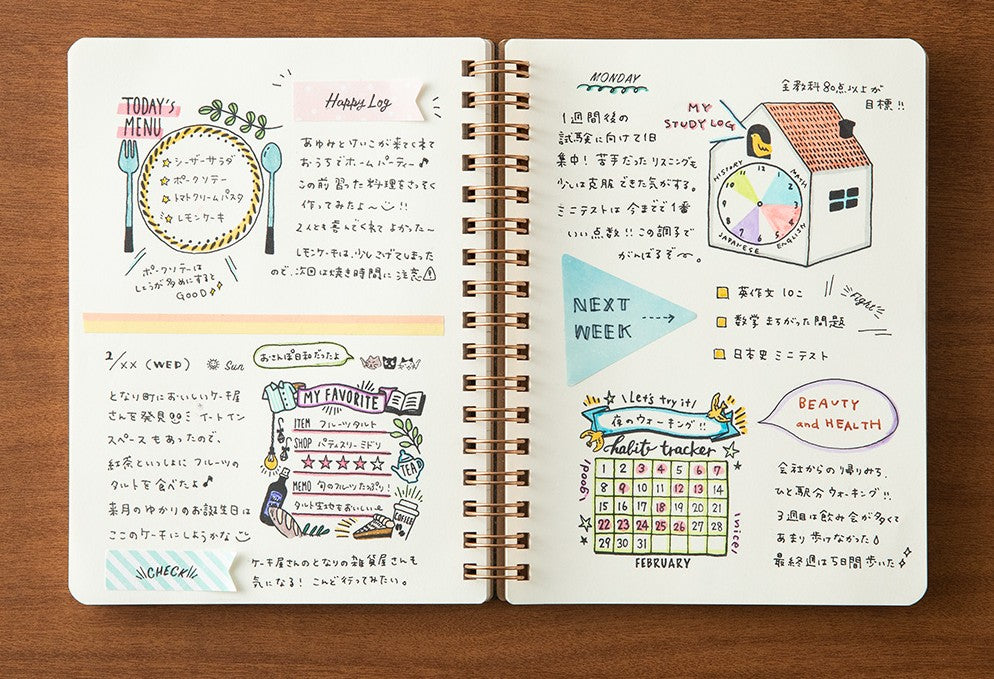 Pieczątka z tuszem Midori Paintable Stamp | Dziękuję