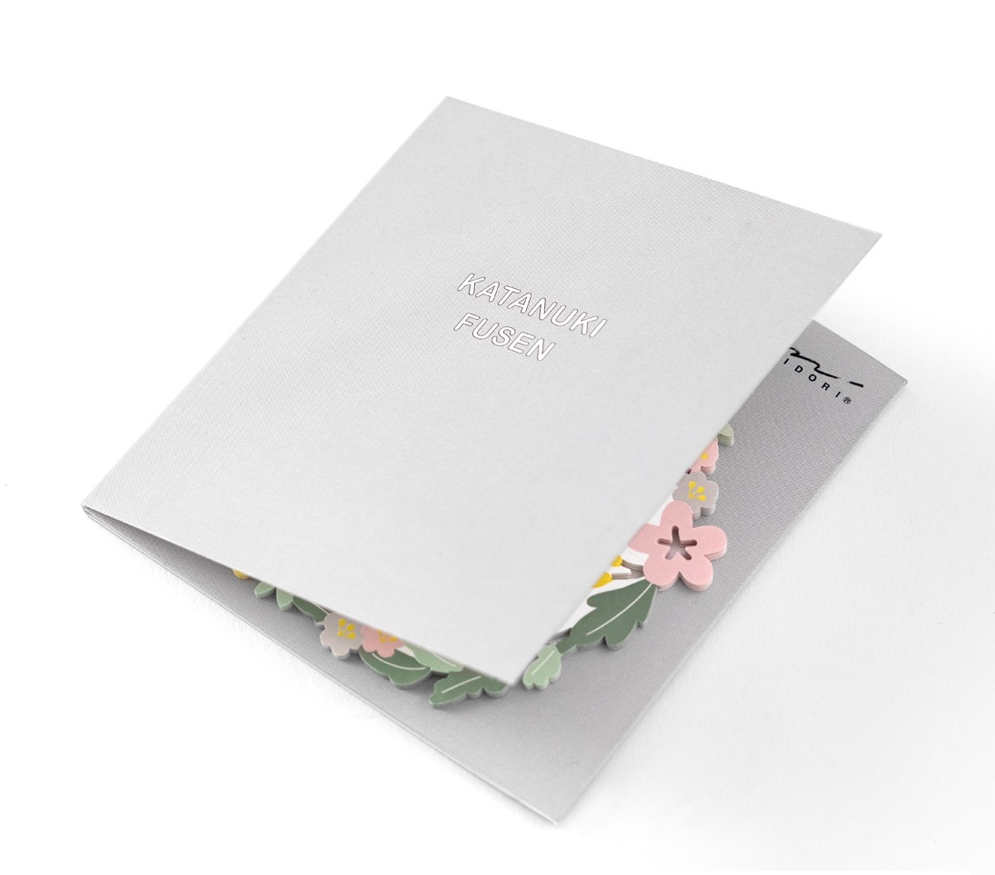 Karteczki samoprzylepne Midori Katanuki Fusen | Wianek