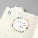 Karteczki samoprzylepne Midori Katanuki Fusen | Wianek