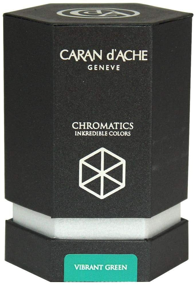 Atrament Caran D'Ache Chromatics 50 ml | Vibrant Green