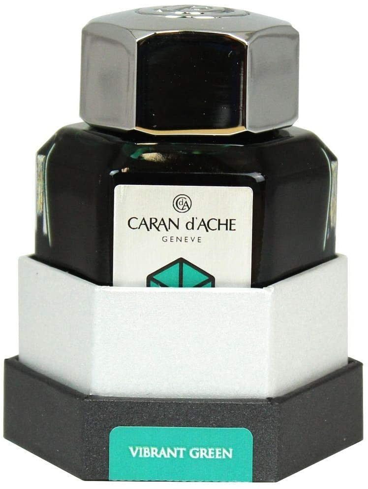 Atrament Caran D'Ache Chromatics 50 ml | Vibrant Green