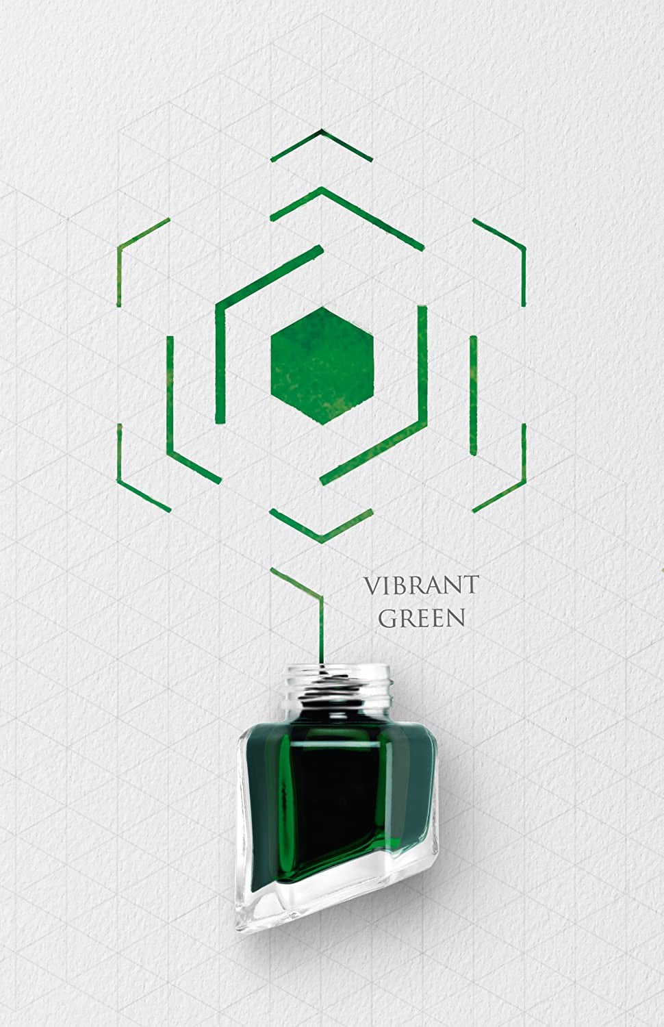 Atrament Caran D'Ache Chromatics 50 ml | Vibrant Green
