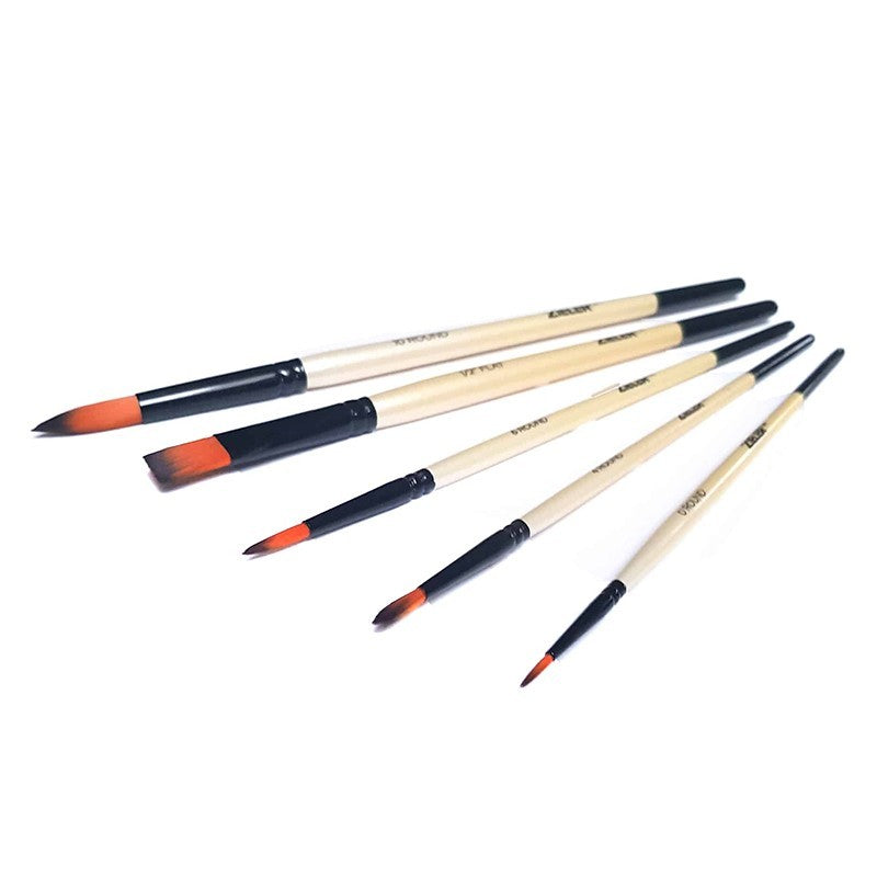 Zestaw pędzli Zieler 5 Premium Mixed Media