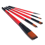 Zestaw pędzli do farb akrylowych i olejnych Zieler 5 Premium Acrylic & Oil