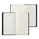 Pamiętnik 3-letni Midori z okładką ze skóry z recyklingu