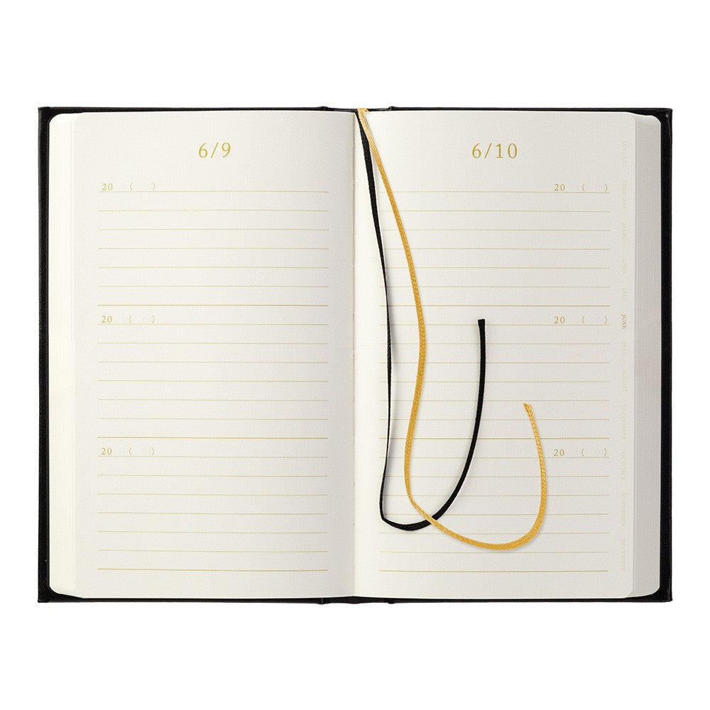 Pamiętnik 3-letni Midori z okładką ze skóry z recyklingu