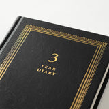 Pamiętnik 3-letni Midori z okładką ze skóry z recyklingu