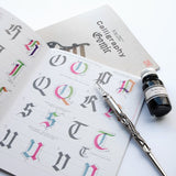 Kuretake książeczka do kaligrafii Zig Calligraphy Gothic Book
