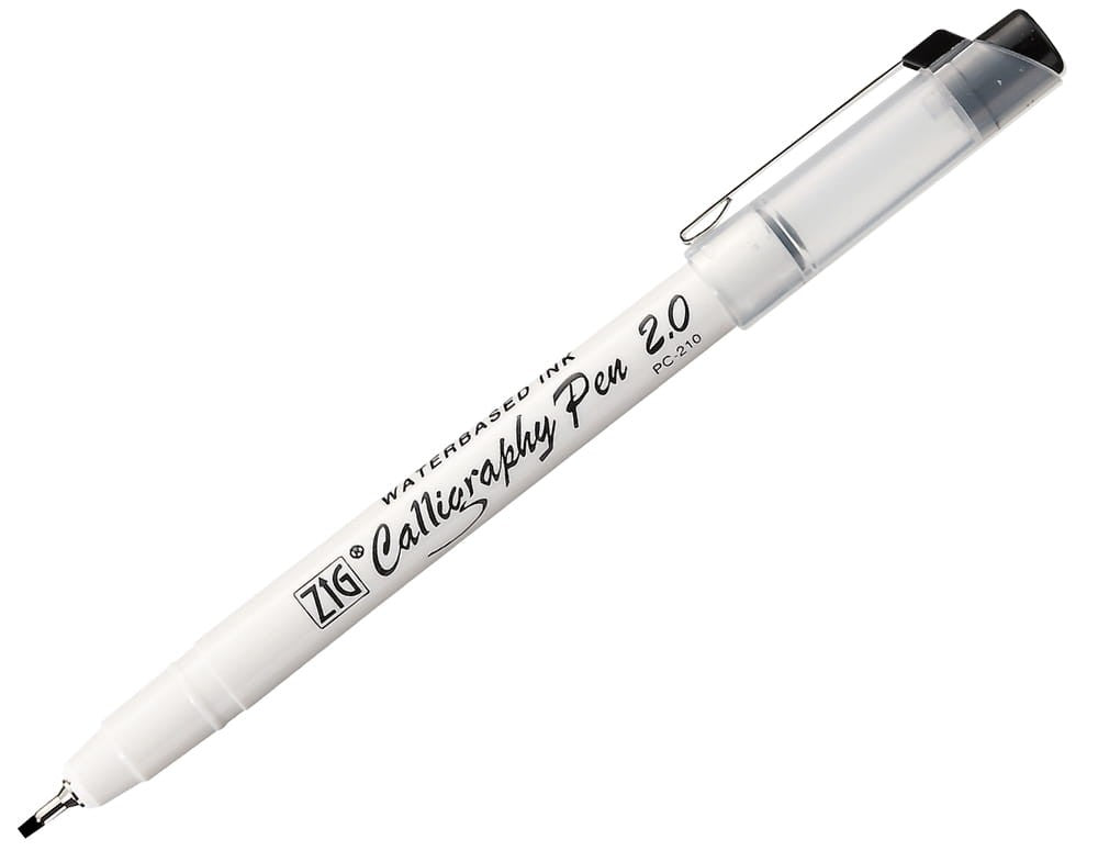 Zestaw do kaligrafii Kuretake Zig Calligraphy Pen Square Tip