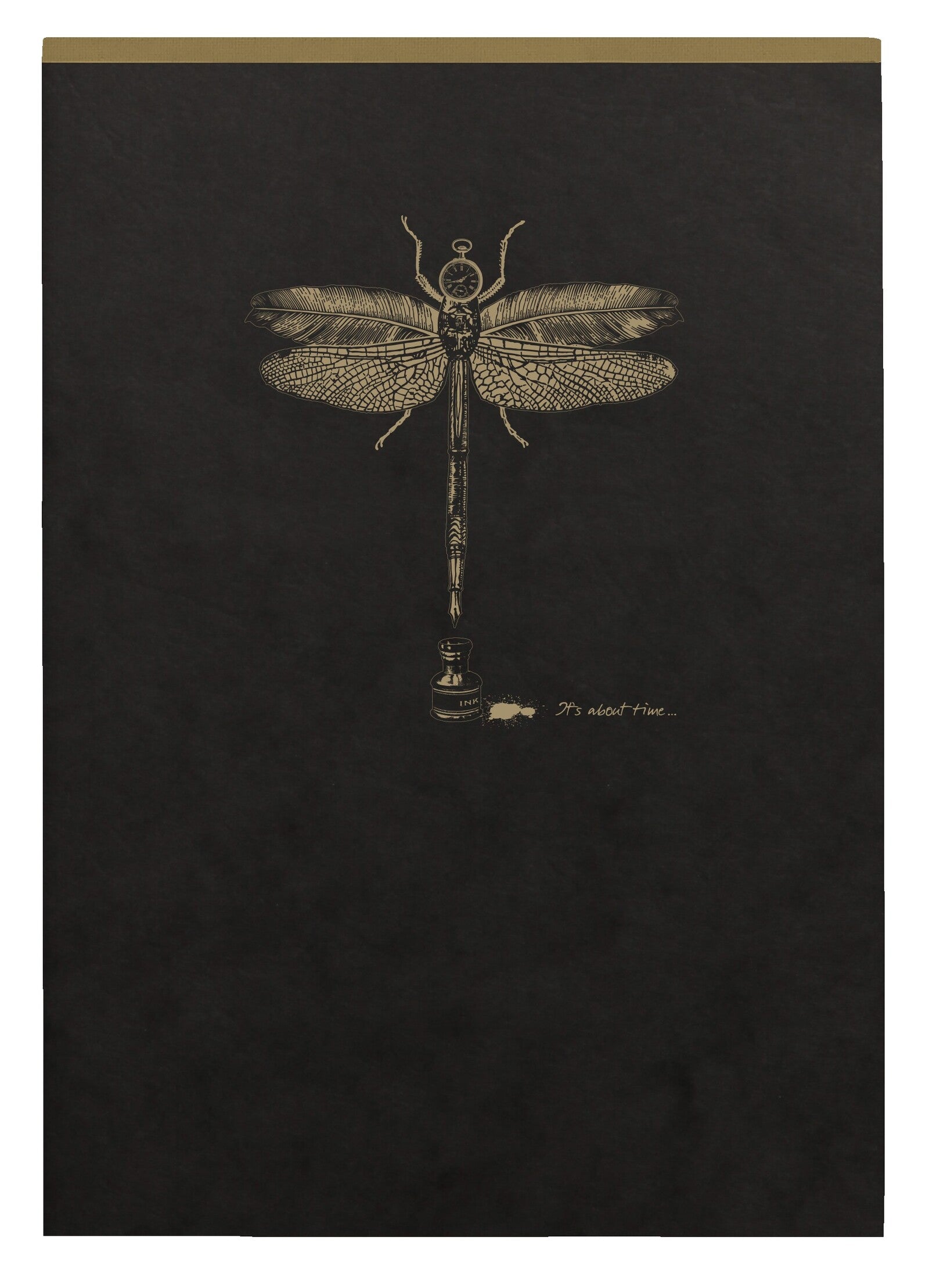 Pad z perforacją Clairefontaine Flying Spirit Black A5