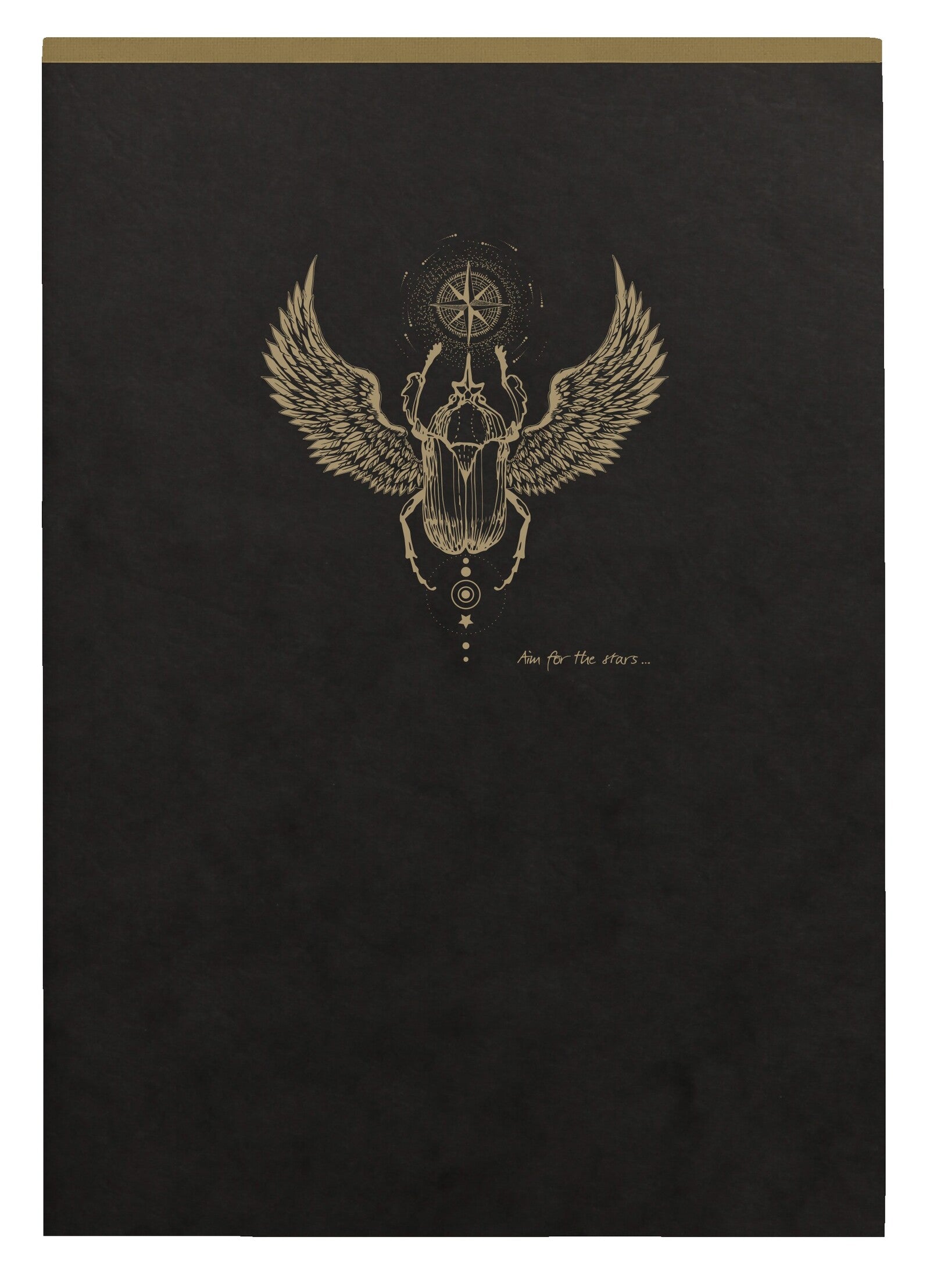 Pad z perforacją Clairefontaine Flying Spirit Black A5