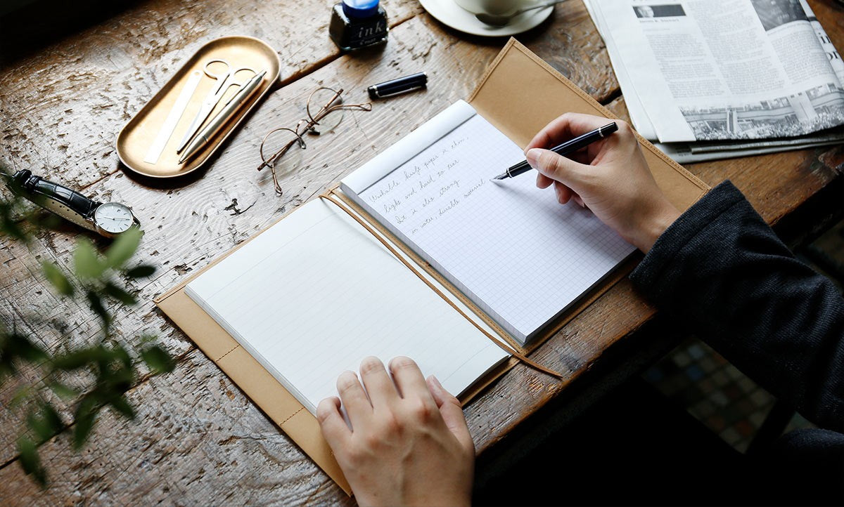 Okładka papierowa A6 King Jim Washable Kraft Paper Camel