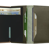 Portfel SECRID Miniwallet Saffiano Olive