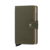 Portfel SECRID Miniwallet Saffiano Olive