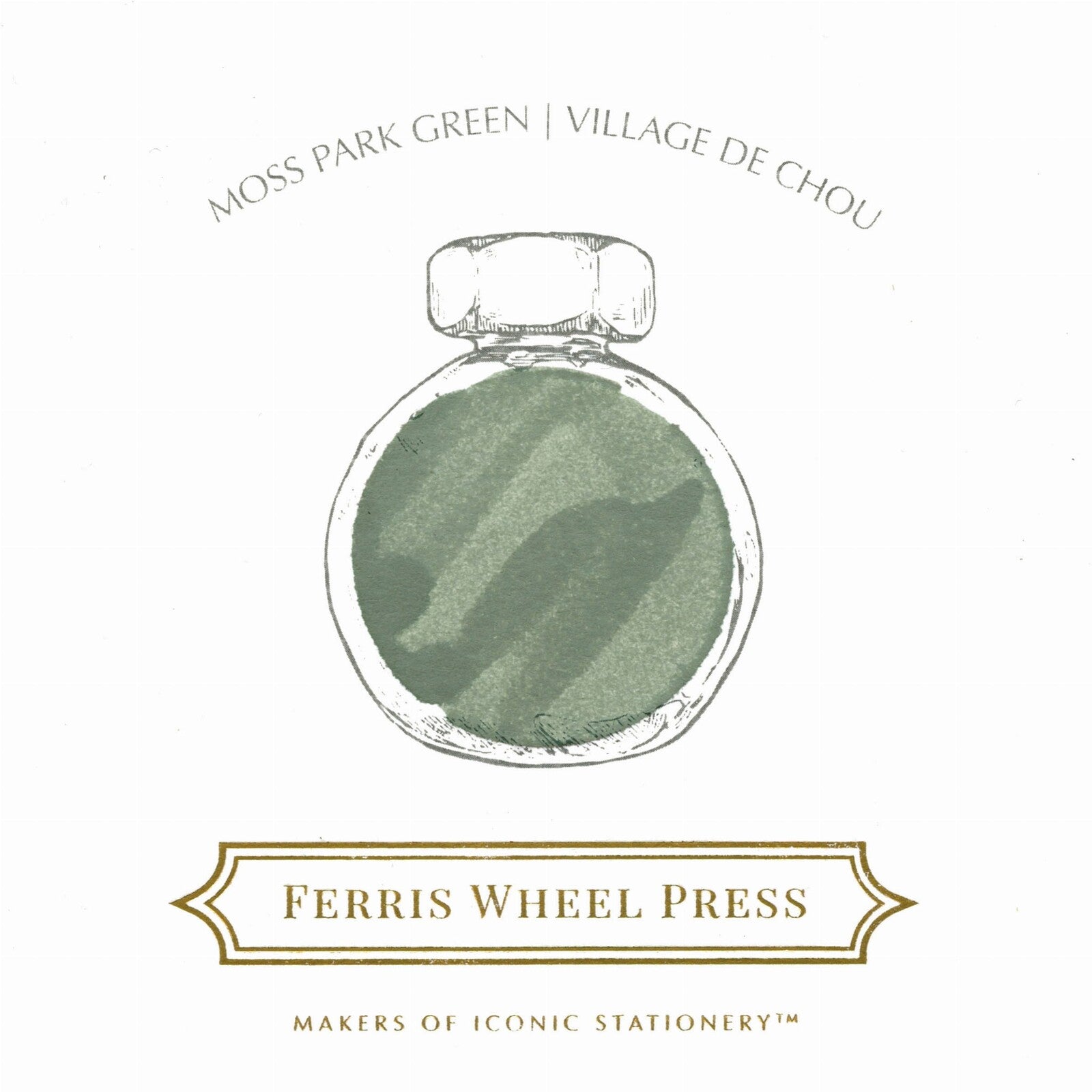 Atrament Ferris Wheel Press | Moss Park Green 85 ml
