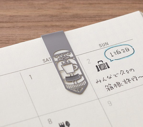 Zakładki Midori Clip Bookmarker | Kubek z książką