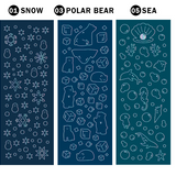 Naklejki ICONIC Shining Line Clear Sticker A