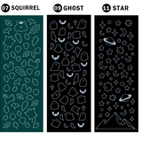 Naklejki ICONIC Shining Line Clear Sticker A