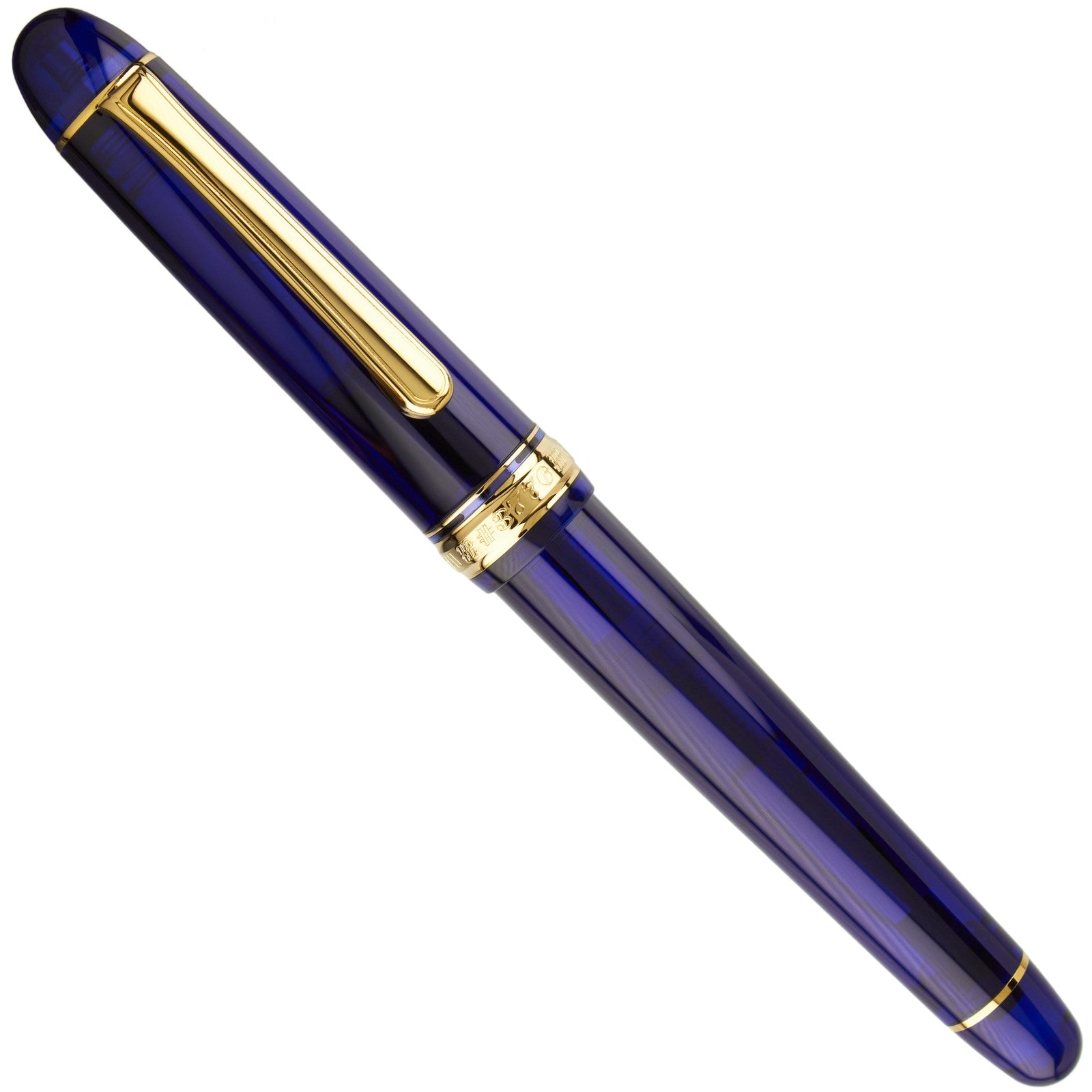 Pióro wieczne Platinum Century 3776 Chartres Blue z muzyczną stalówką