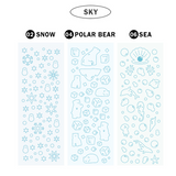 Naklejki ICONIC Shining Line Clear Sticker B