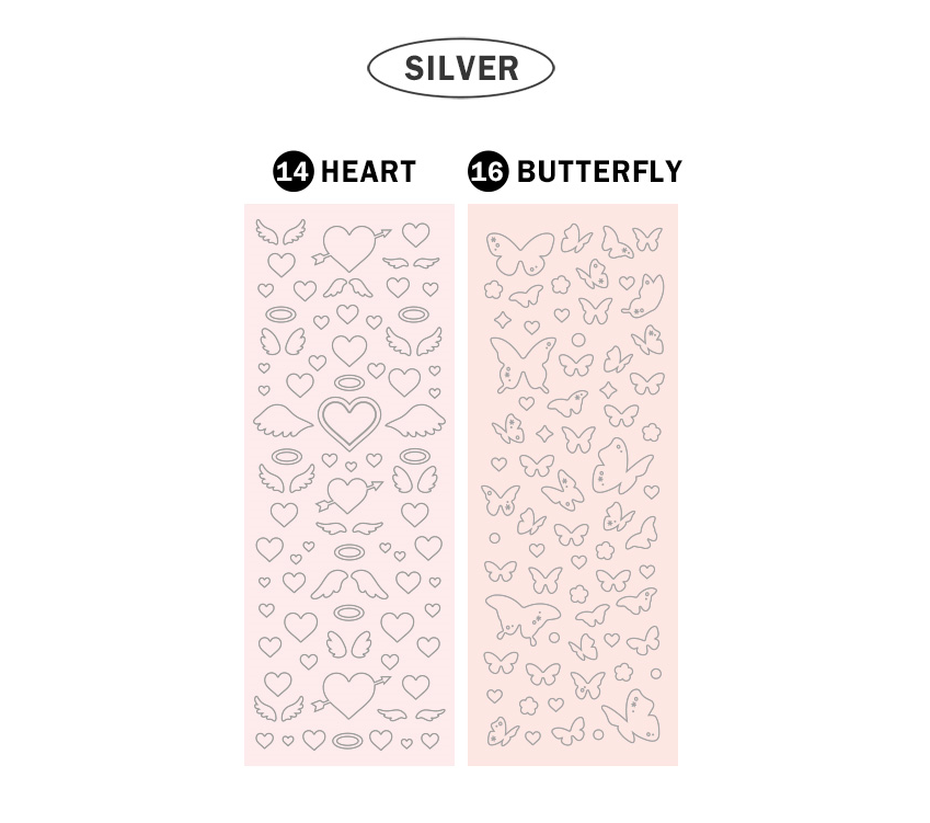 Naklejki ICONIC Shining Line Clear Sticker B