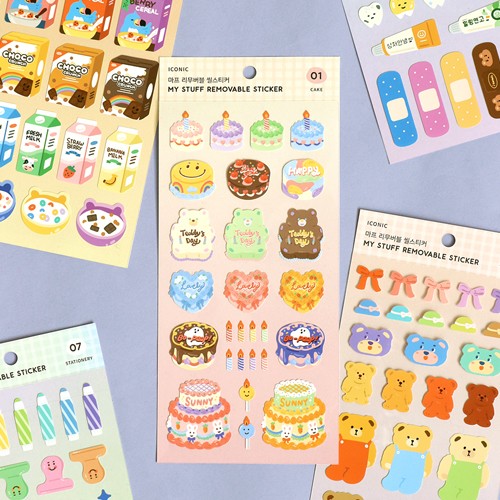 Naklejki ICONIC My Stuff Removable Sticker