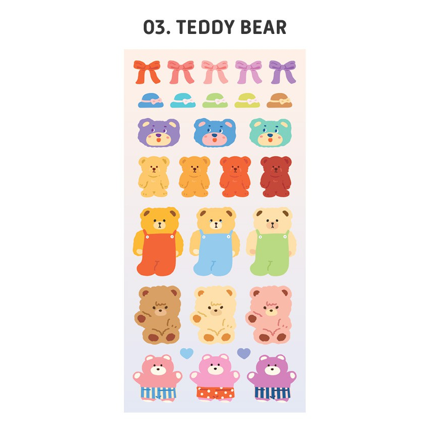 Naklejki ICONIC My Stuff Removable Sticker